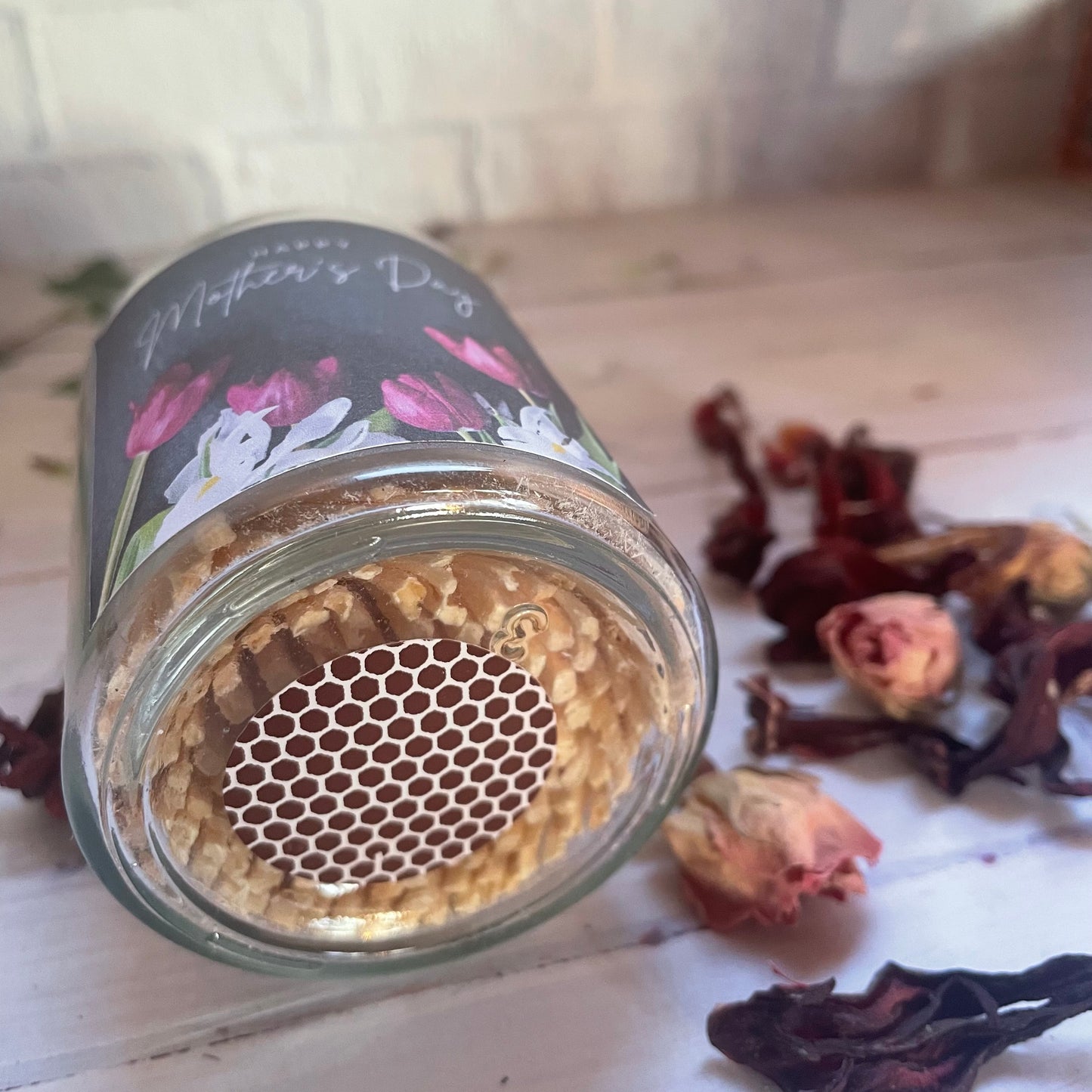 Happy Mother’s Day Glass Jar of Coloured Matches, Mother’s Day Gift, Gift for Mothering Day Sunday, Gift for Mum