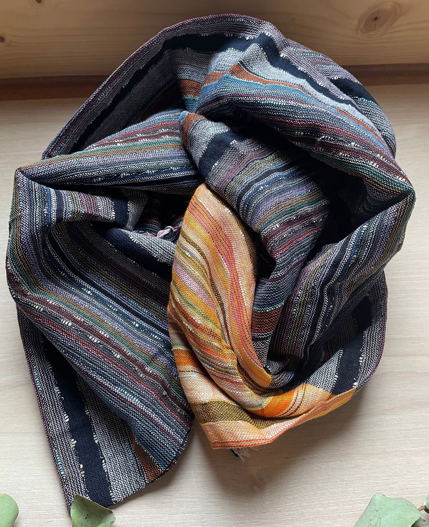 Indian Cotton Scarf - 71 x 183 cm