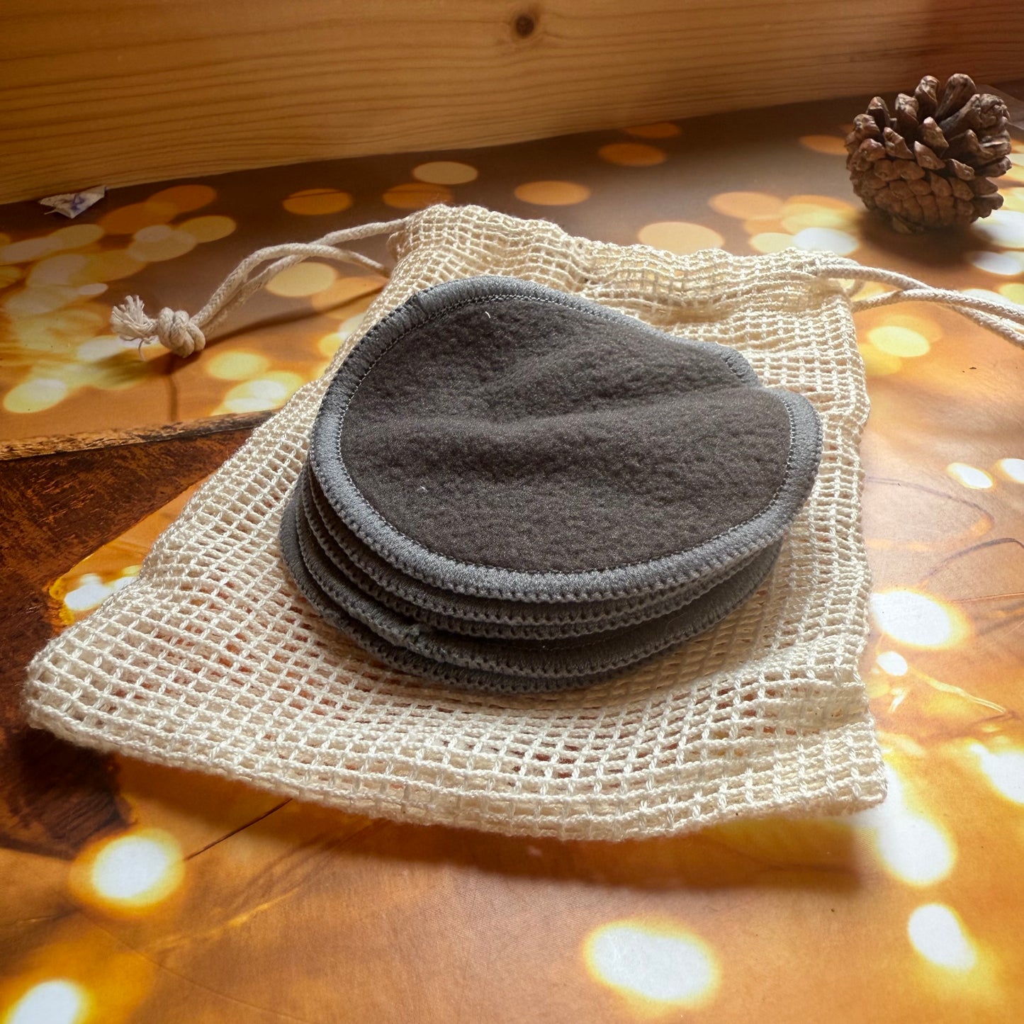 Reusable Make Up Wipes | 5 Pads + Wash Bag | Different Colour Options