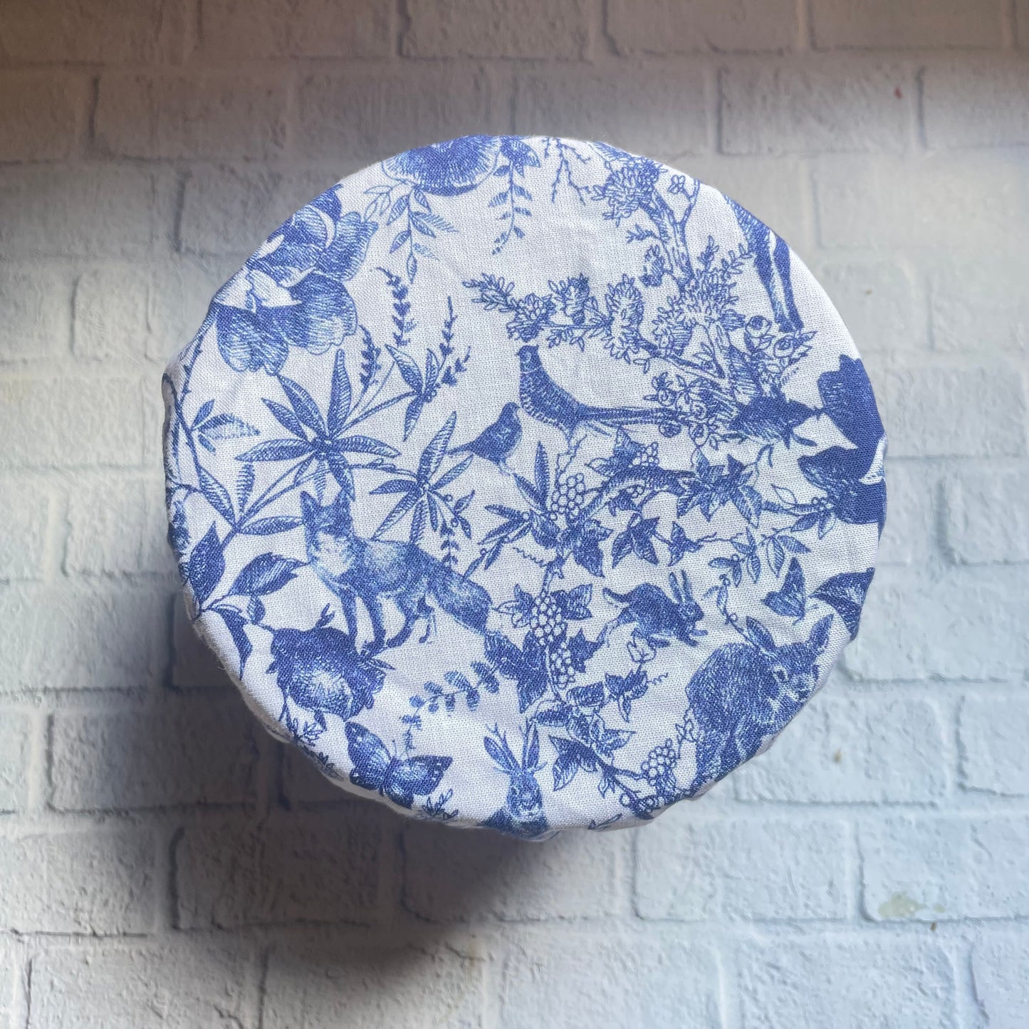 Various 13-15cm Medium Bowl Size Reusable Bowl Covers in Cotton Fabric, Eco Friendly Food Cover, Plastic Free Clingfilm, Ideal Valentines Gift