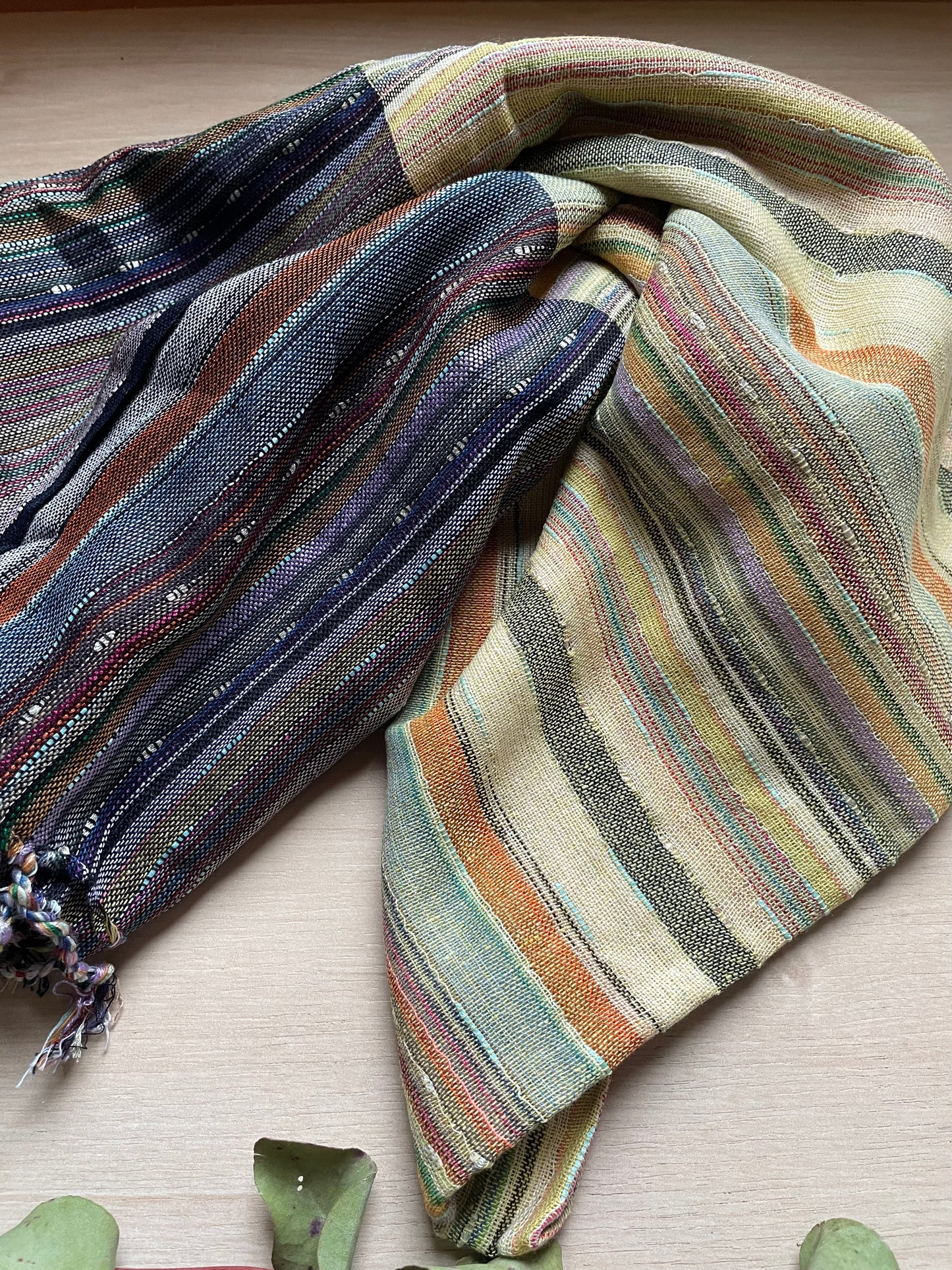 Indian Cotton Scarf - 71 x 183 cm