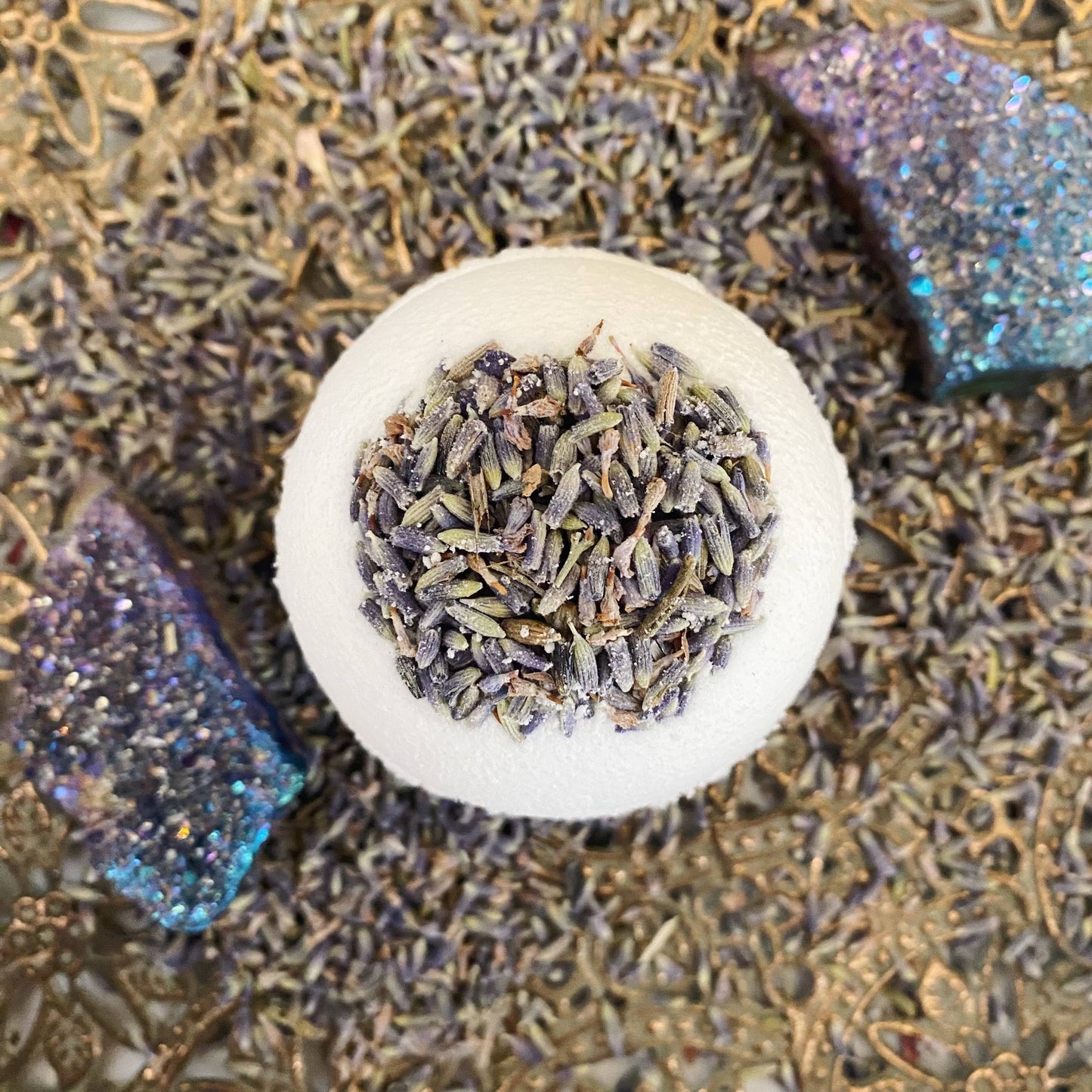 Luxury Floral Foaming Bath Bomb