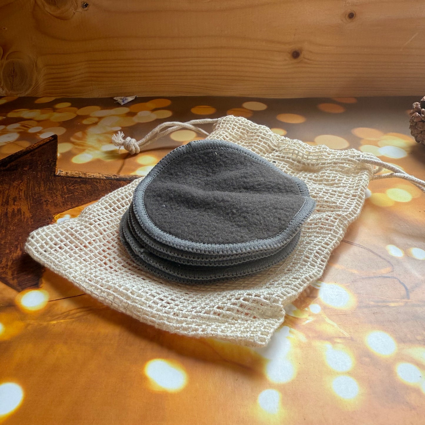 Reusable Make Up Wipes | 5 Pads + Wash Bag | Different Colour Options