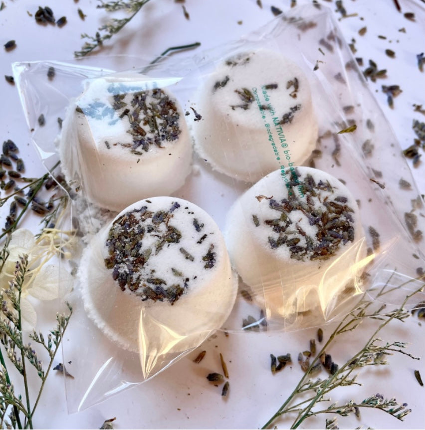 Handmade Aromatherapy Shower Steamers x 4, Refill, Gift Box + Tray Options Available