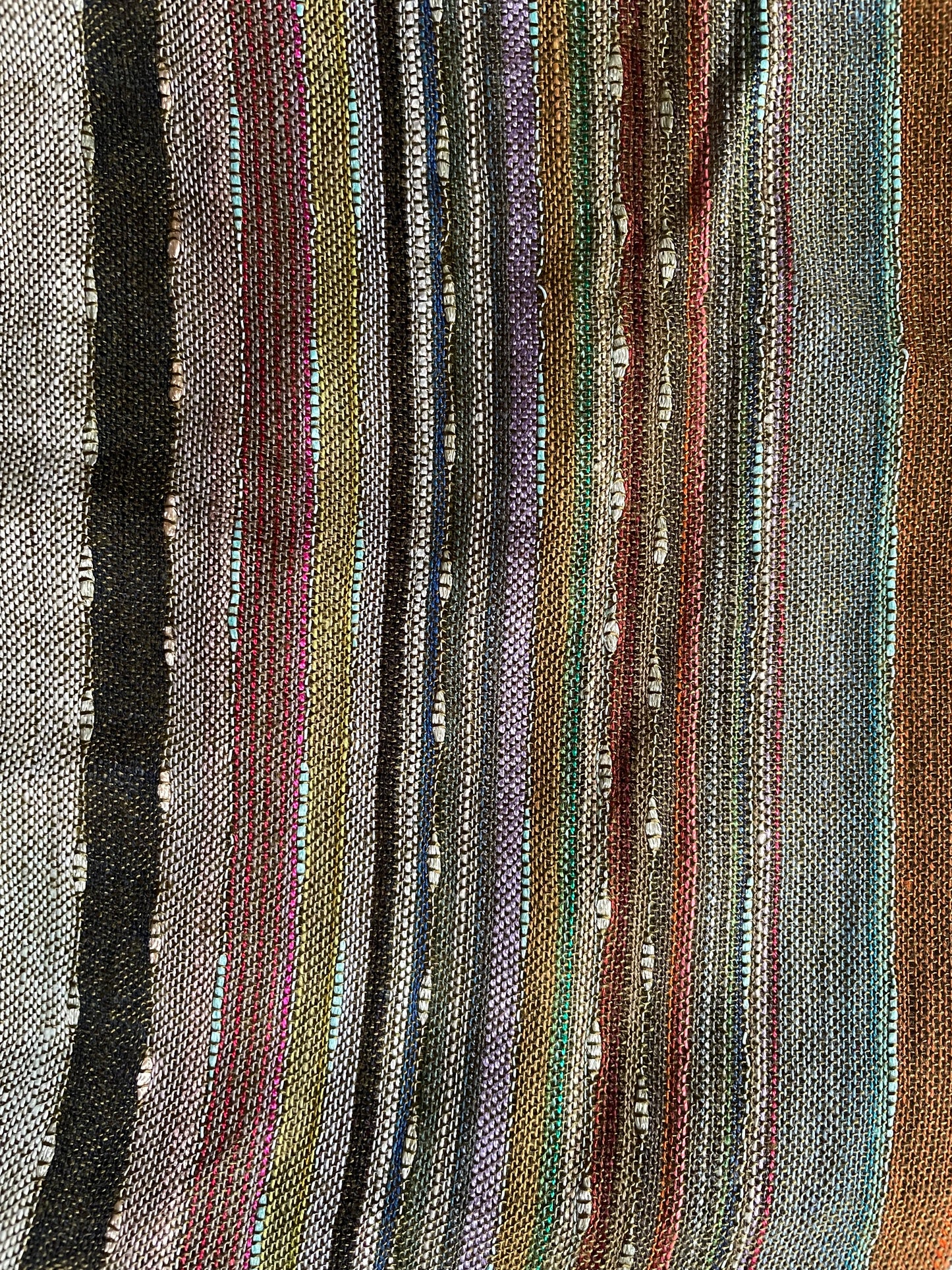 Indian Cotton Scarf - 71 x 183 cm Blues