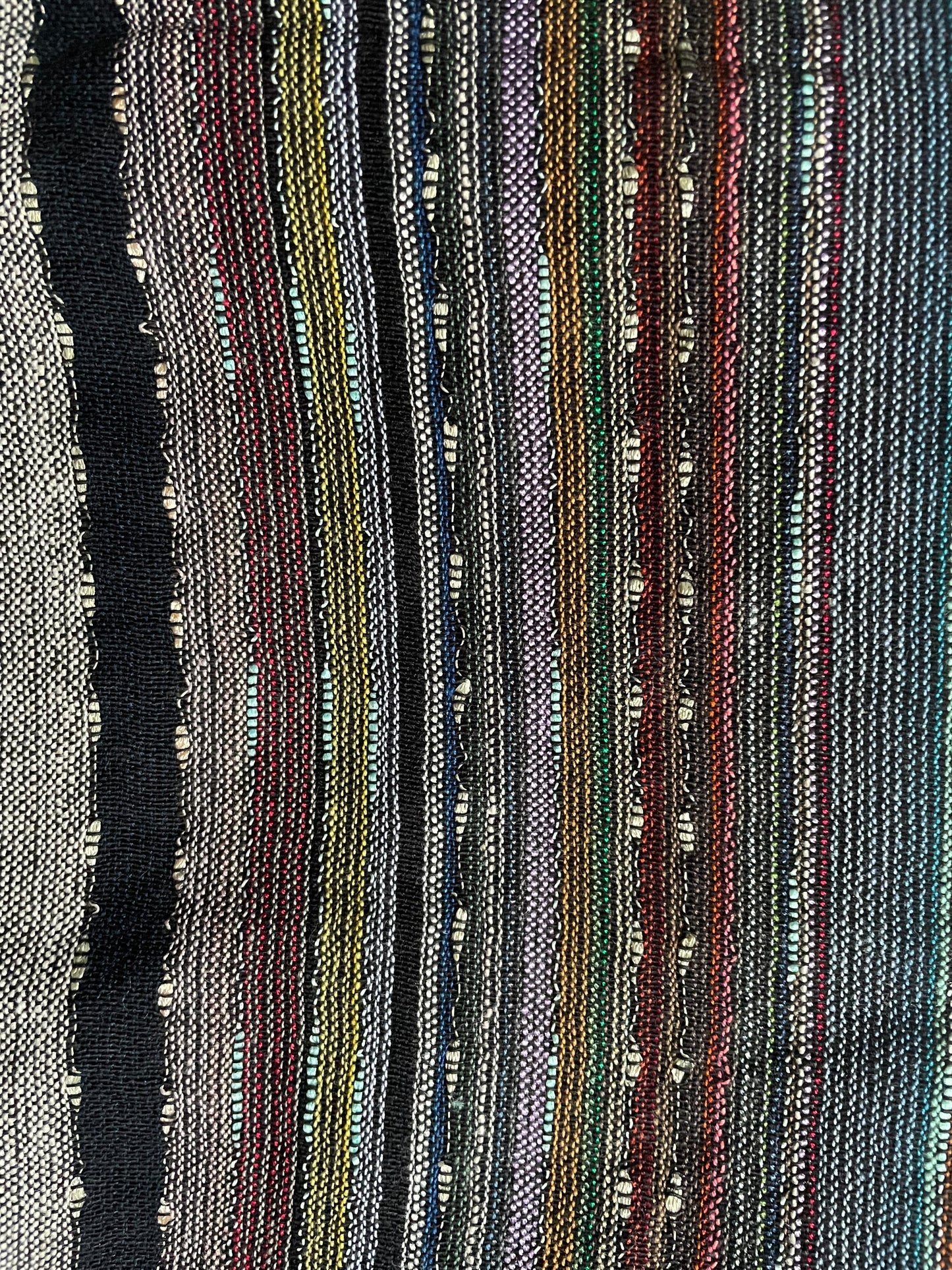 Indian Cotton Scarf - 71 x 183 cm Greens