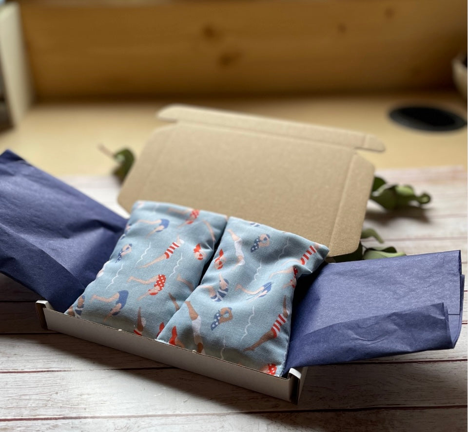 Set of 2 Pocket Warmers | Lavender & Wheat Hand Warmers | Fabric Hand Warmers | Natural Pain Relief | Heat Pads