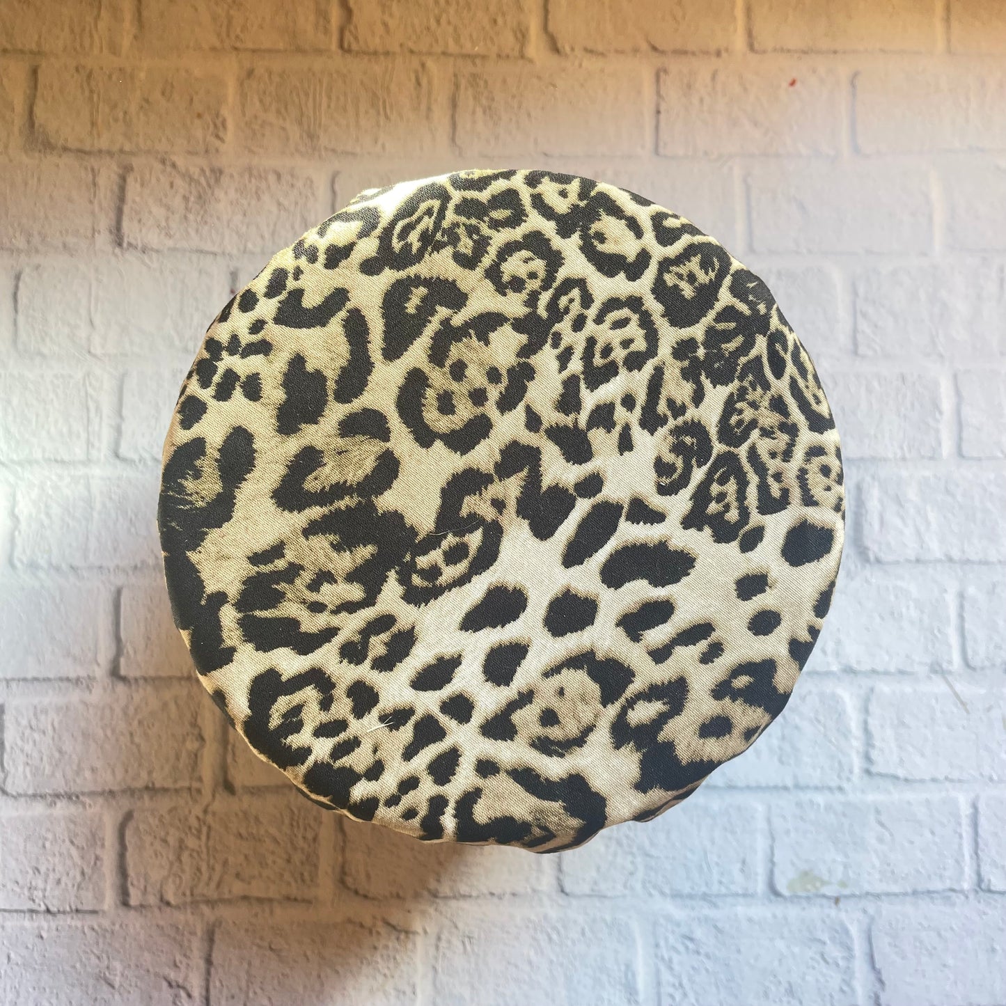 Various 13-15cm Medium Bowl Size Reusable Bowl Covers in Cotton Fabric, Eco Friendly Food Cover, Plastic Free Clingfilm, Ideal Valentines Gift Leopard Print