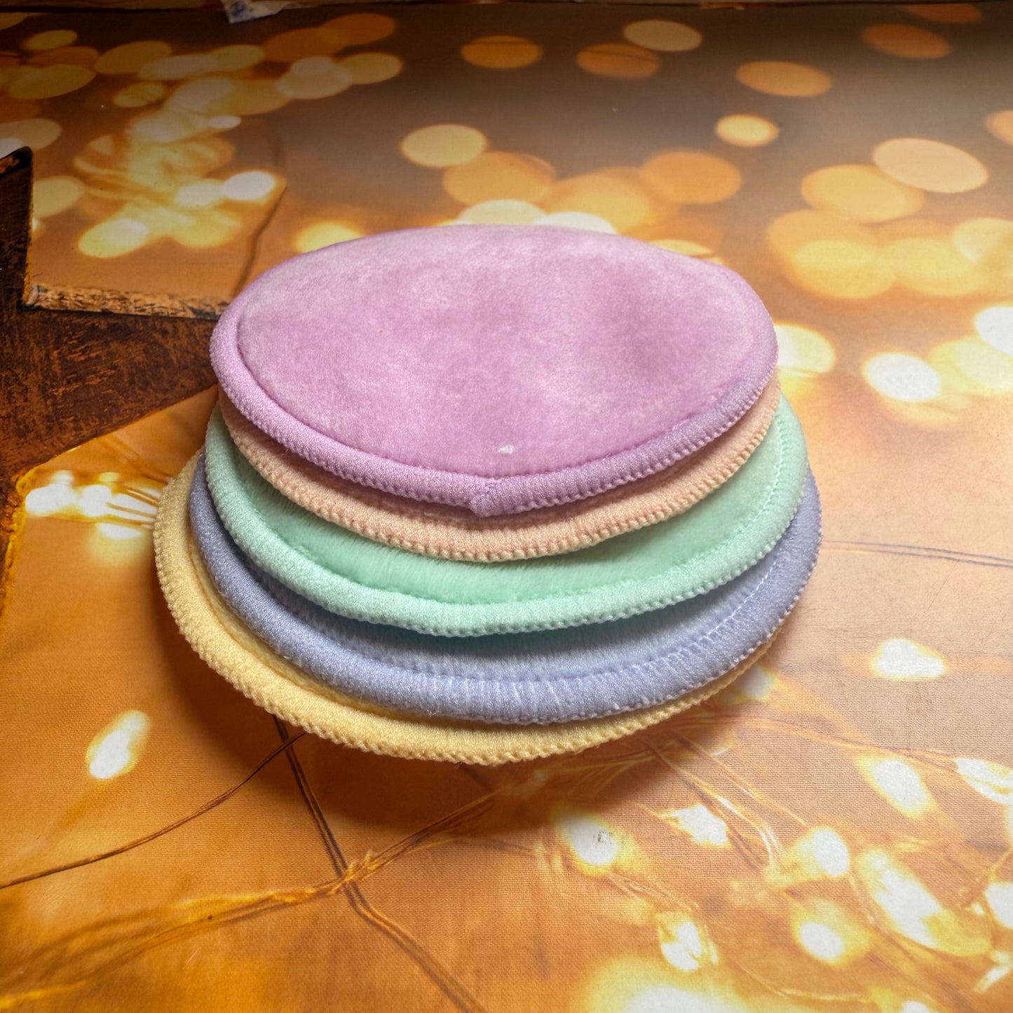 Reusable Make Up Wipes | 5 Pads + Wash Bag | Different Colour Options