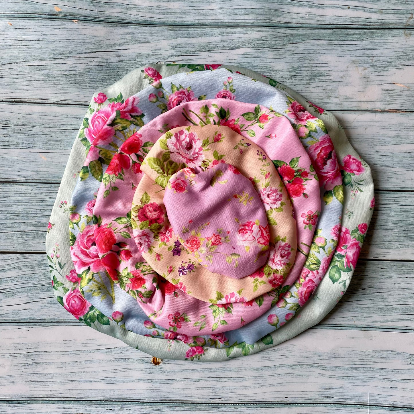 5 Waterproof Reusable Bowl Covers, Eco Friendly Food Cover, Plastic Free Clingfilm