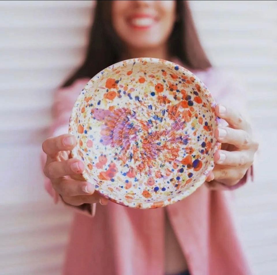Handmade Ceramic Garlic, Ginger and Vegetable Grater Plate and with Brush (Optional), Garlic Grater Plate