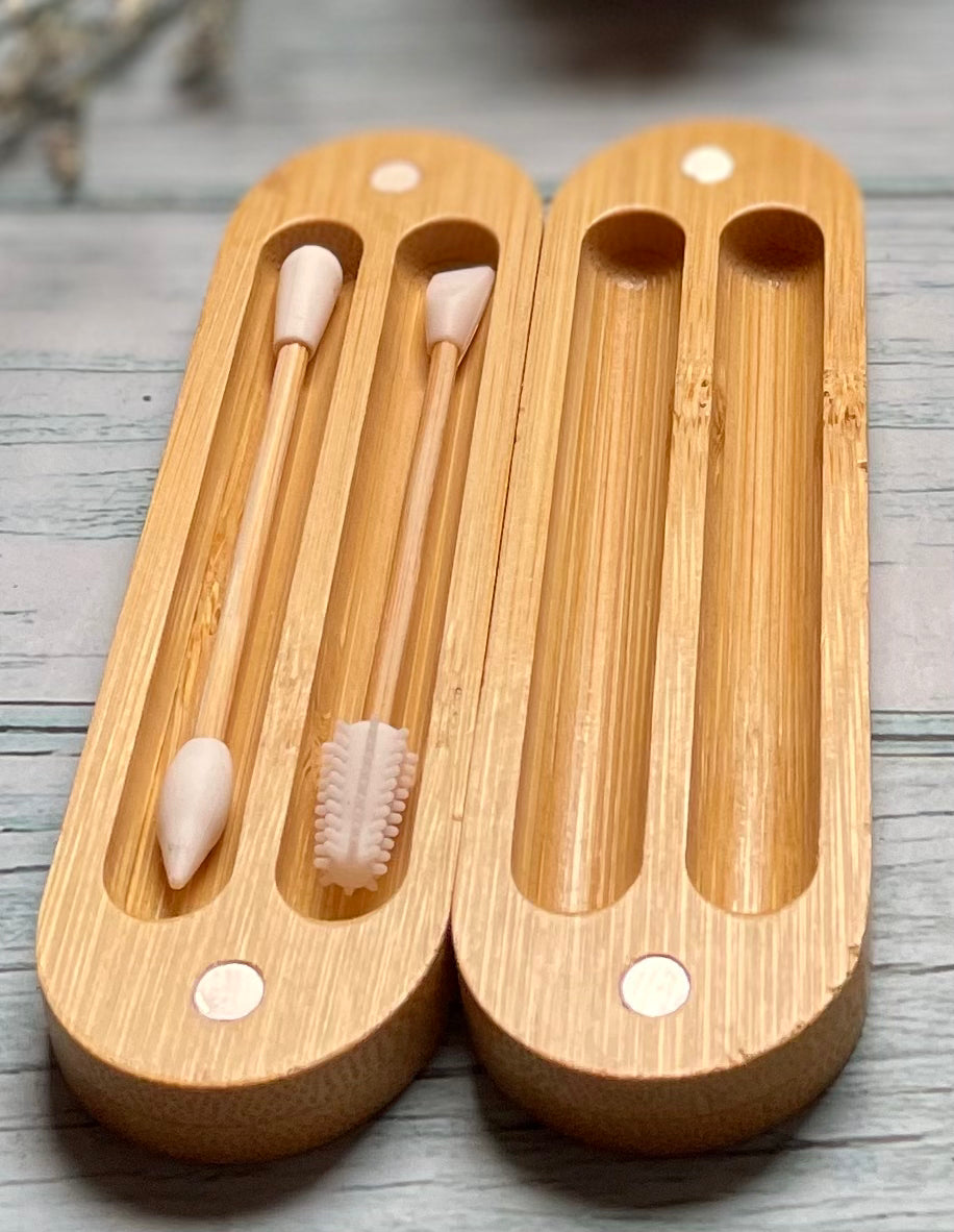Bamboo Reusable Make Up Buds | Plastic Free Cotton Buds