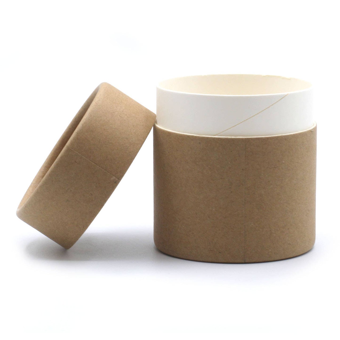 Brown Kraft Cardboard Tube - Size: H:8.5cmx D:7.5cm