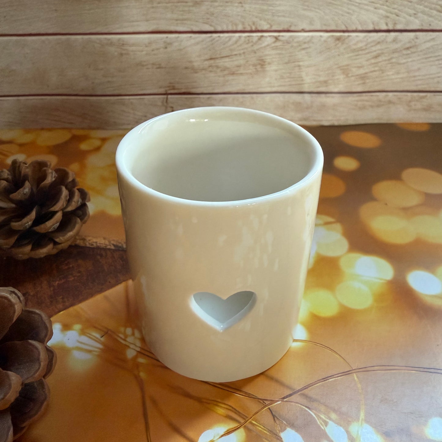 Simple Heart T-light Holder, 6cm