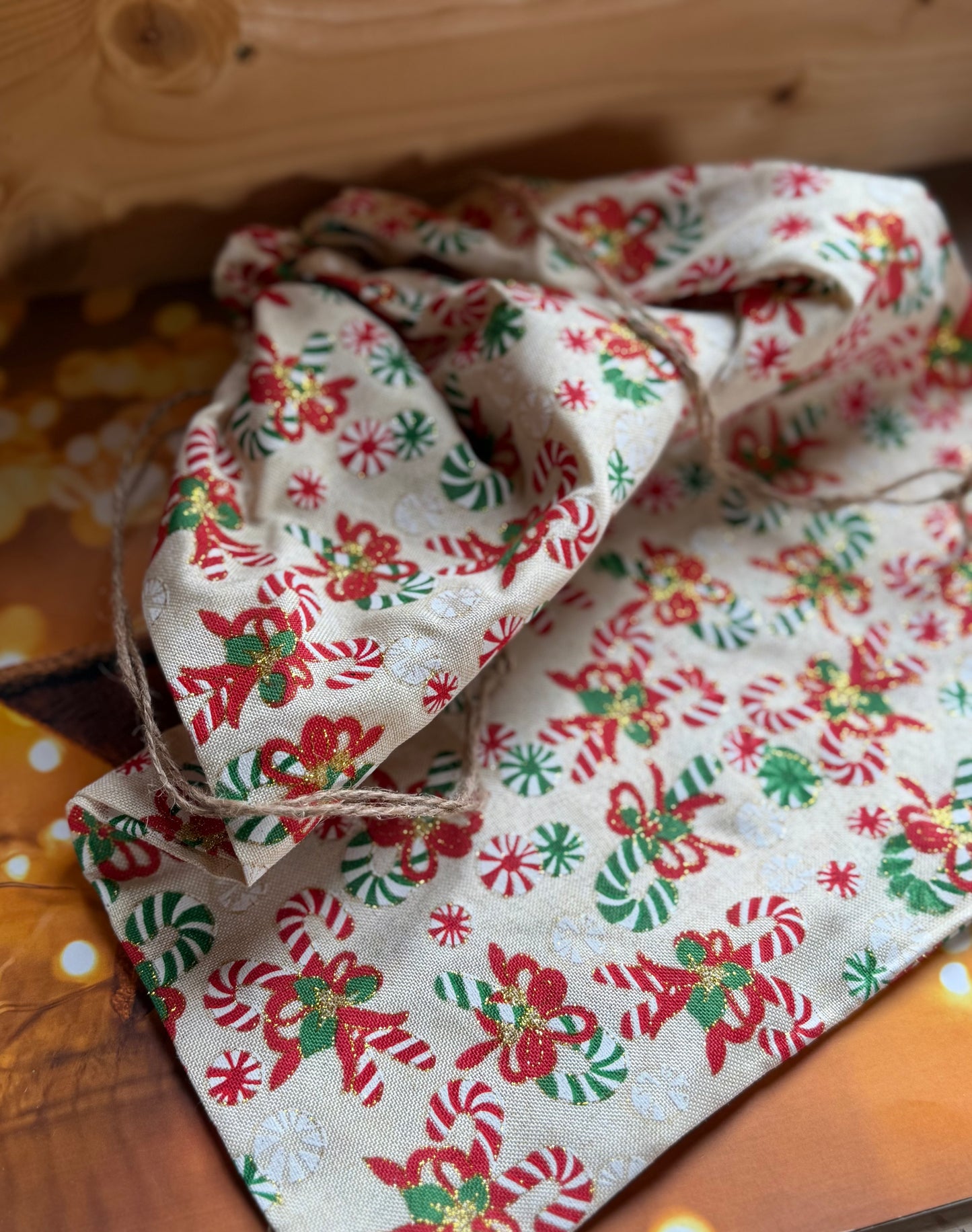 Large Christmas Gift Bag, Reusable Christmas Gift Bag,