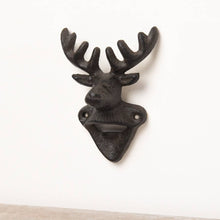 Load image into Gallery viewer, Stag Cast Iron Bottle Opener, 14cm, Fathers Day Gift, Dad’s Birthday Gift
