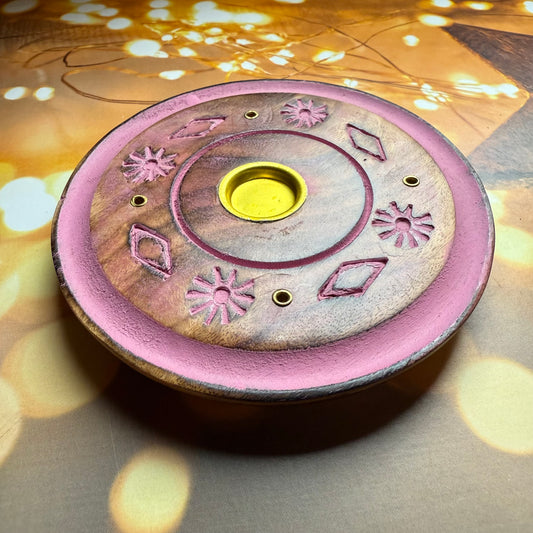 Wooden Incense Holder