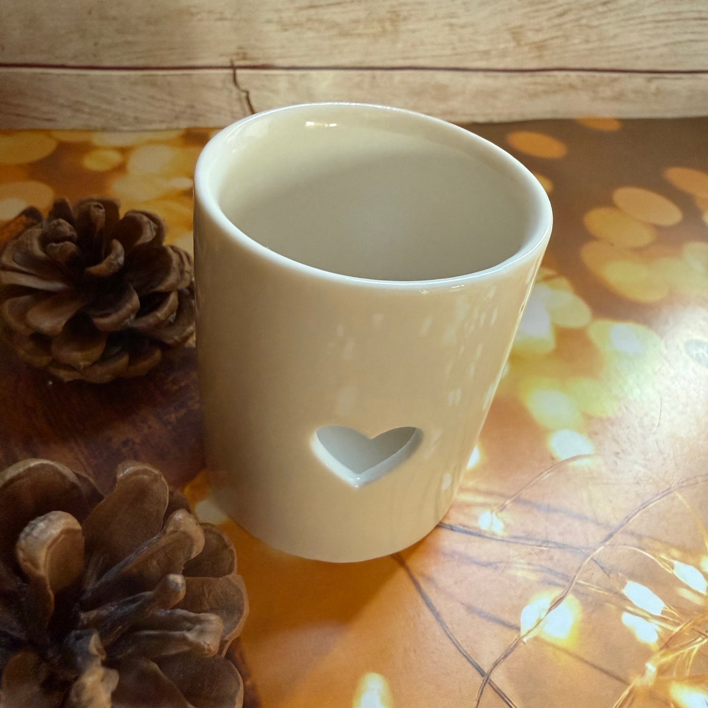 Simple Heart T-light Holder, 6cm