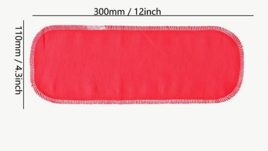 12 Piece Reusable Toilet Paper, Washable Baby Wipes, Washable Make Up Wipes, Reusable Kitchen Wipes, Multi-purpose reusable kitchen wipes - 24 Pack