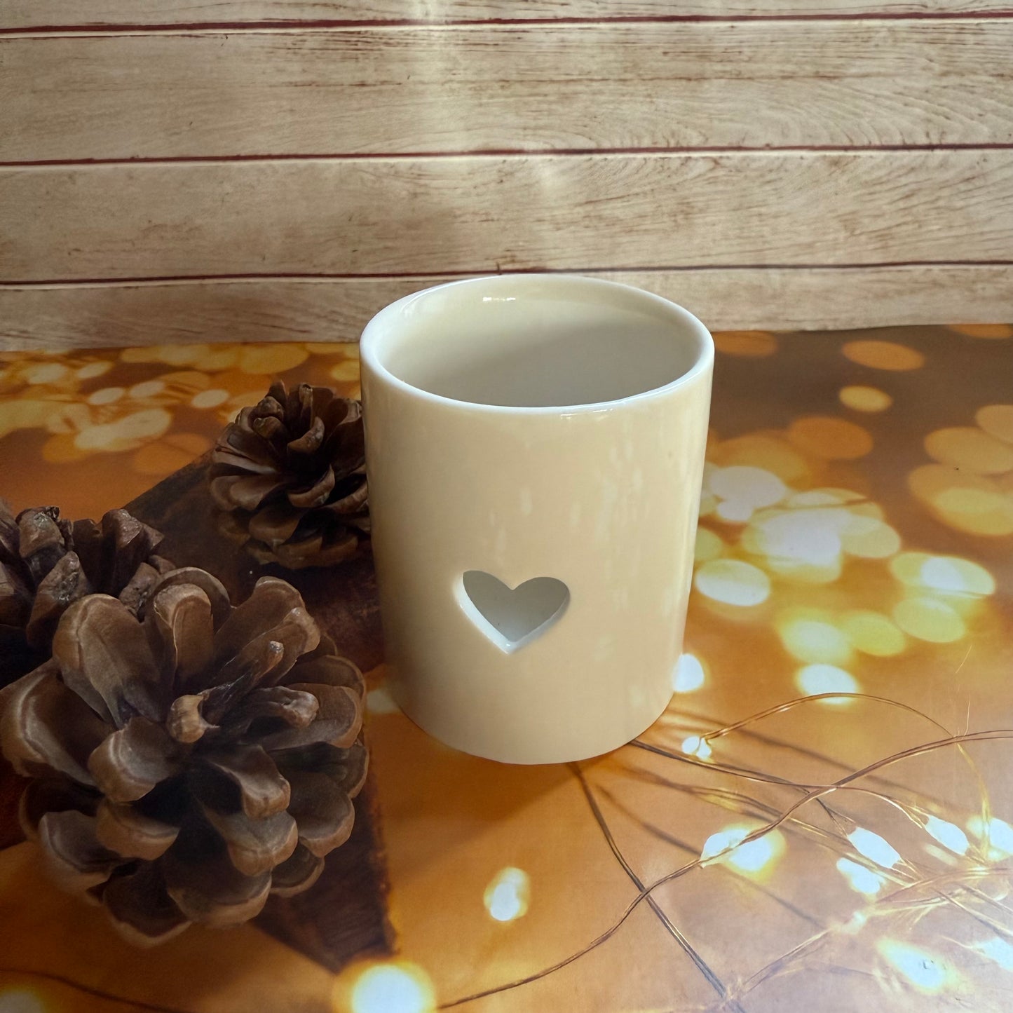 Simple Heart T-light Holder, 6cm