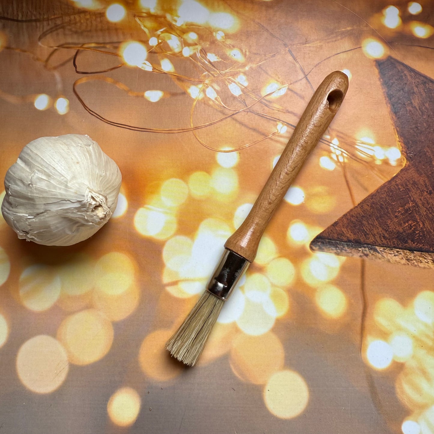 Handmade Ceramic Garlic, Ginger and Vegetable Grater Plate and with Brush (Optional), Garlic Grater Plate