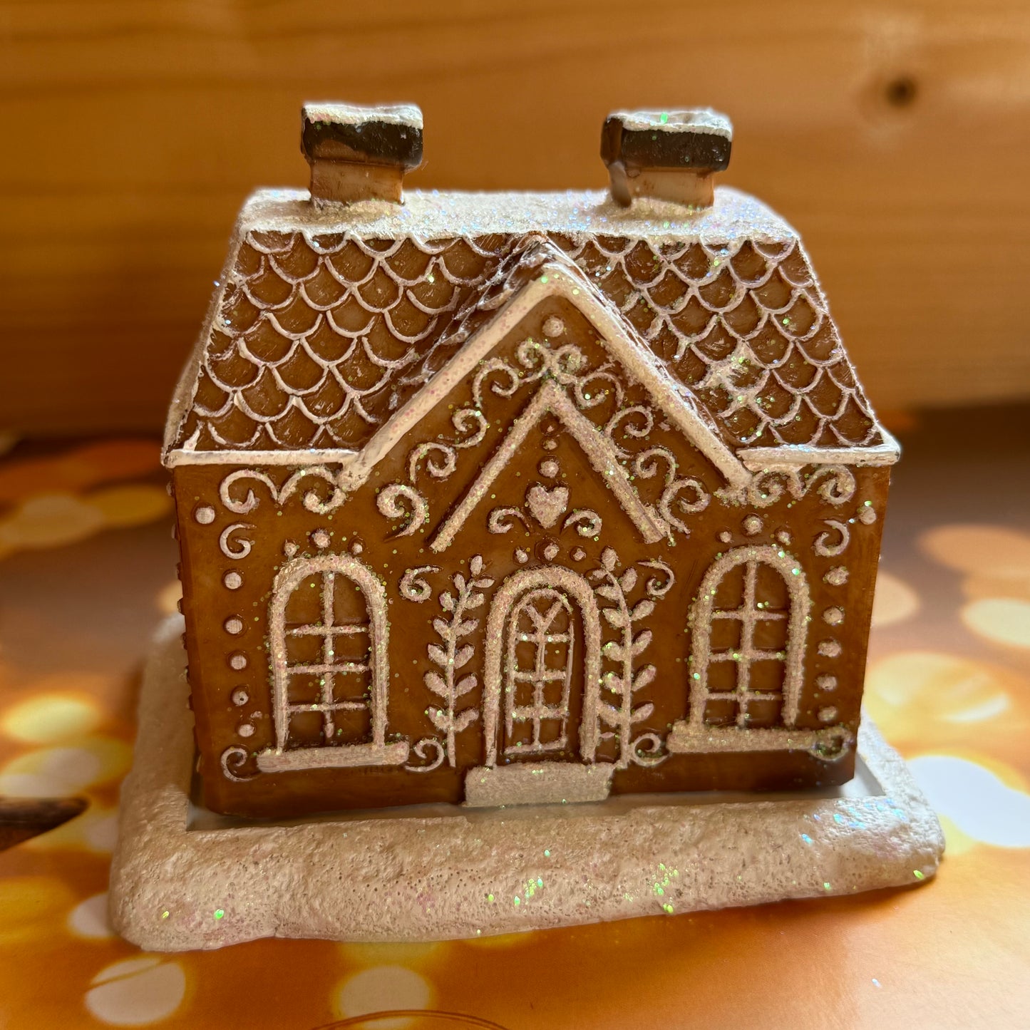 Christmas Gingerbread House Incense Cone Burner