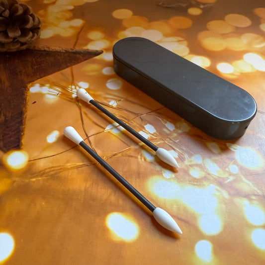 Reusable Cotton Buds and Carry Case