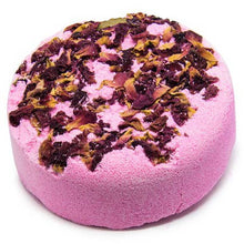 Load image into Gallery viewer, Giant 200g Floral Fizz Bath Bomb in Romantic Rebel Scent with Rose, Lavender and Patchouli Essential Oils
