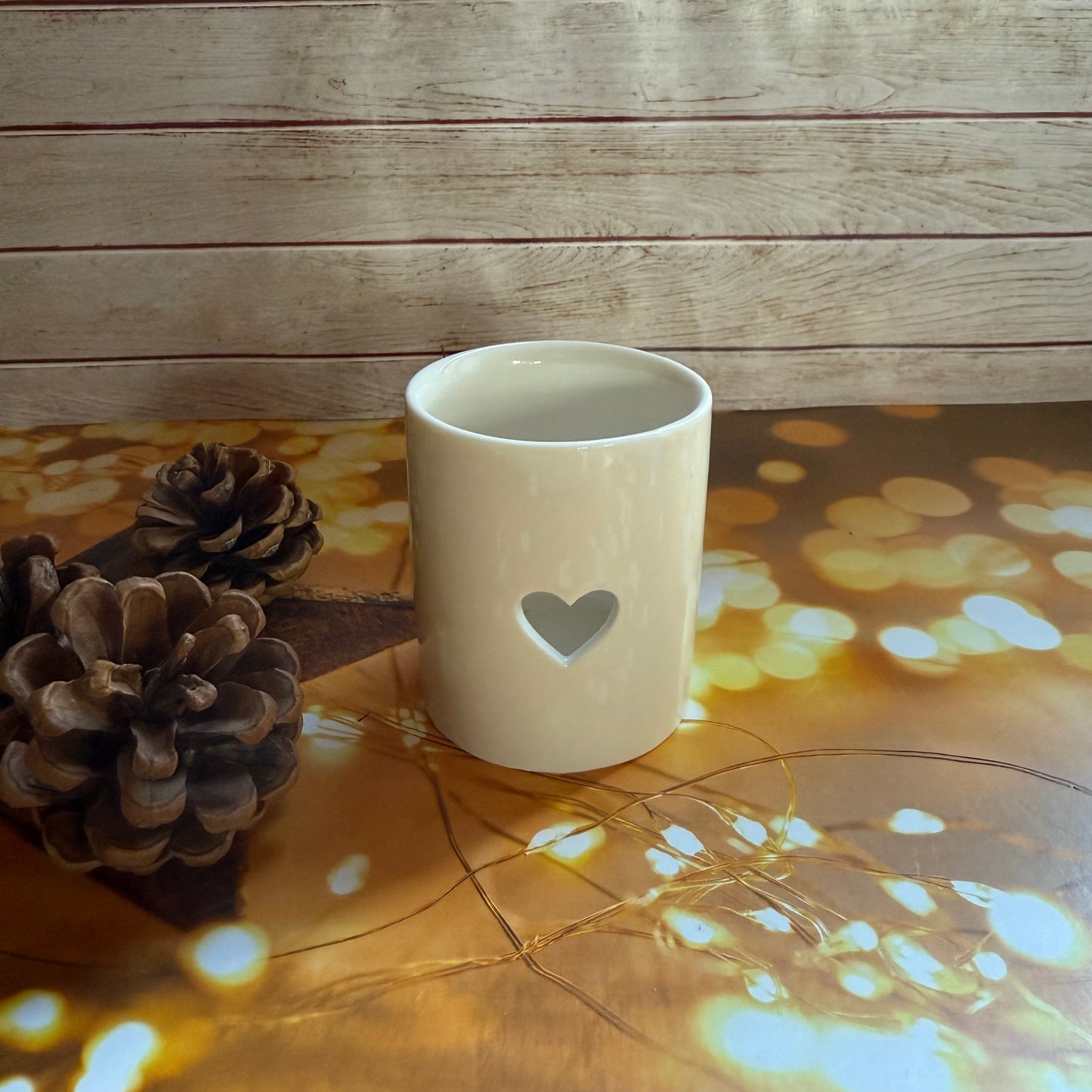 Simple Heart T-light Holder, 6cm