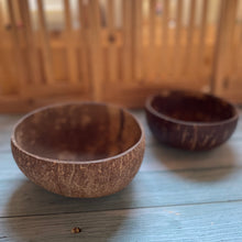 Load image into Gallery viewer, Large Unpolished Coconut Bowls, Valentines Day Gift, Gift for Him, Home Decor Gifts
