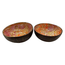 Load image into Gallery viewer, Hand-Painted Coconut Bowls - One Bowl
