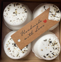 Load image into Gallery viewer, Handmade Aromatherapy Shower Steamers x 4 Gift Set - Drop Down Menu
