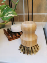 Load image into Gallery viewer, Bamboo Dishwashing Pot Brush
