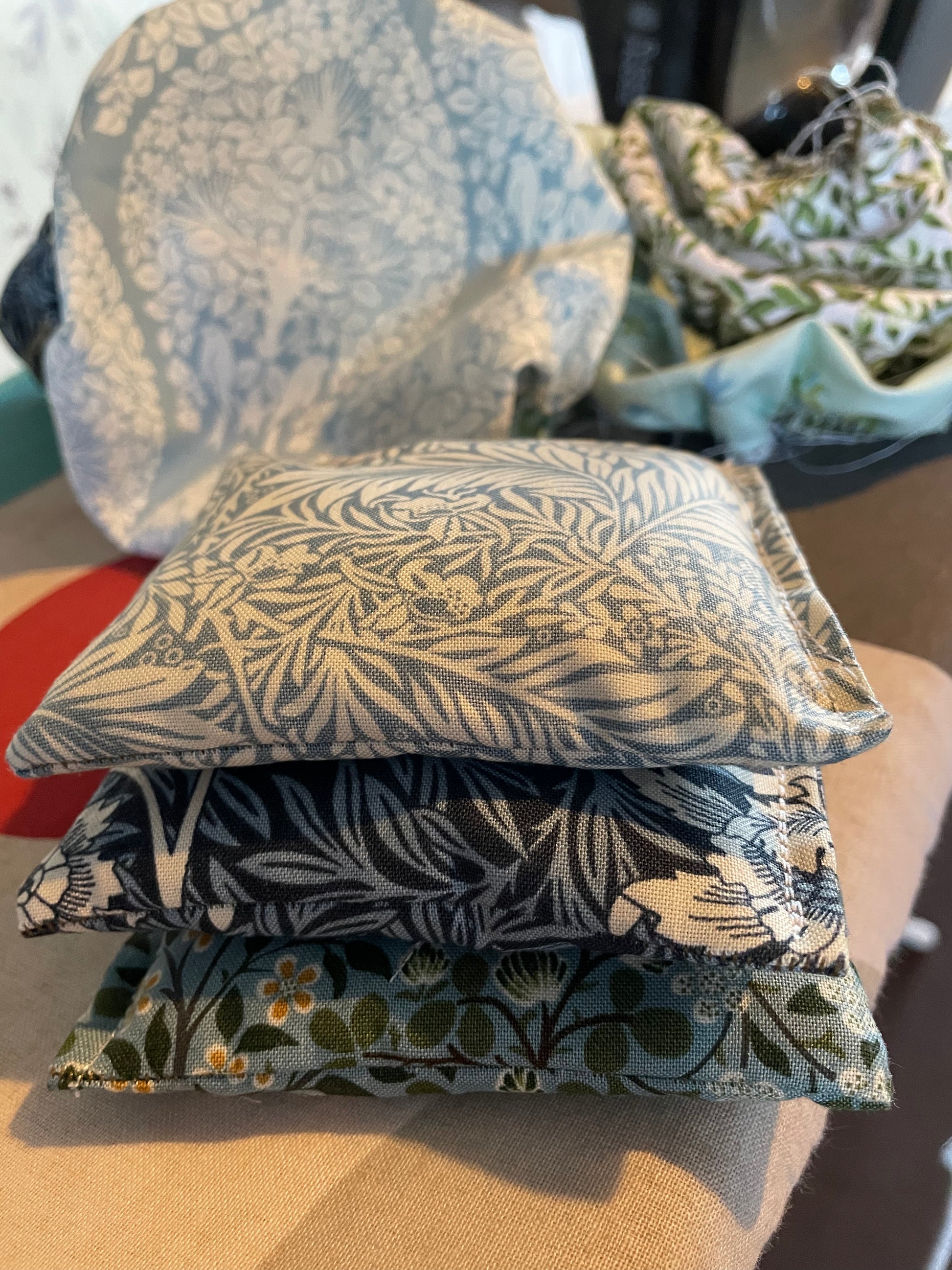 William Morris Lavender Bags Handmade in UK | Eco Air Freshener and Drawer Scents